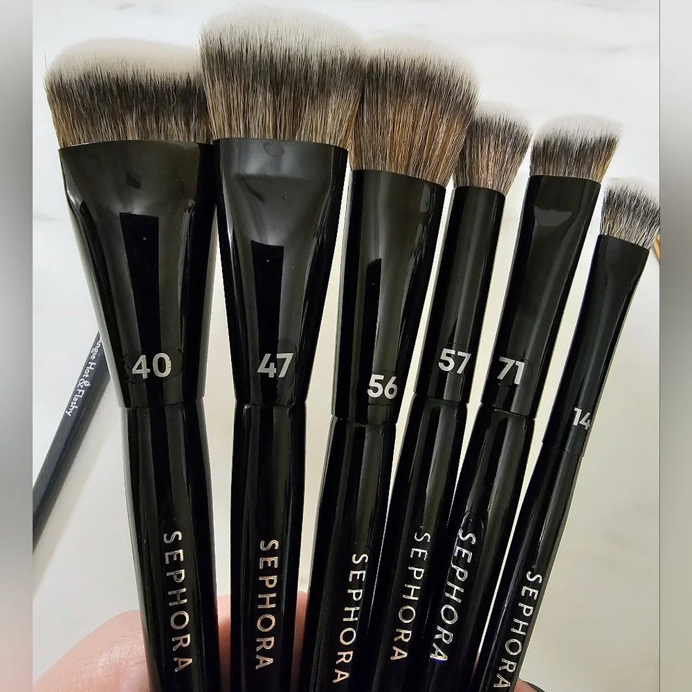 Makeup Brushes Mac Cosmetics, Sephora Pro, BK Beauty, Anastasia Beverly Hills - Picture 3 of 5